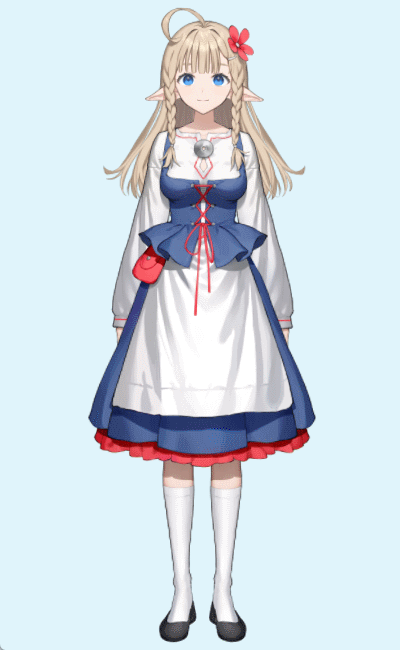 Live2D rigging showcase